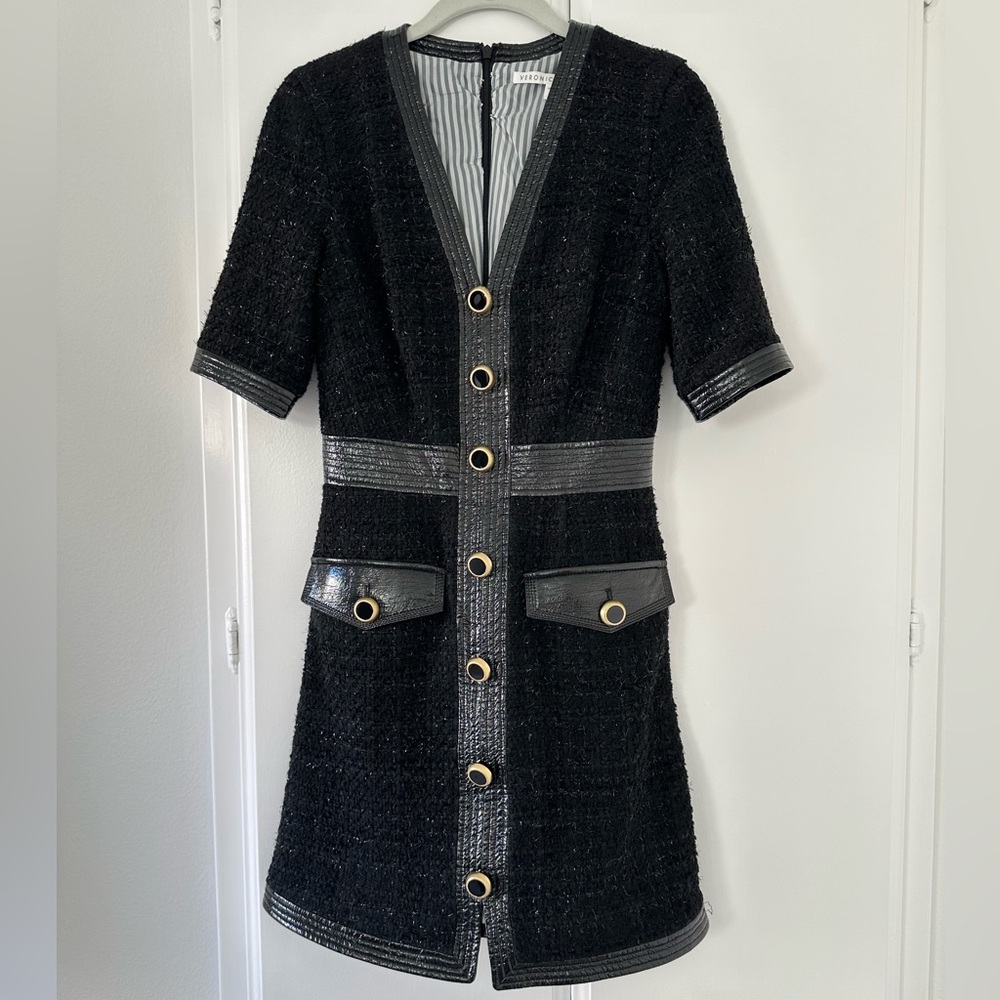 Veronica Beard Simona black dress